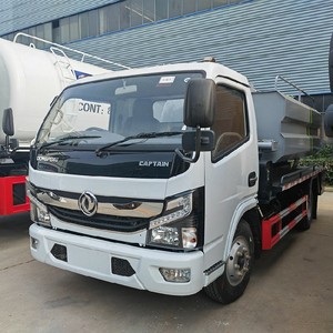 Dongfeng 4x2 6000 Liters Vacuum <b>Pump</b> Sewage Sewer <b>Suction</b> Truck High-Pressure Cleaning Water Jetting Truck - Product Image 2