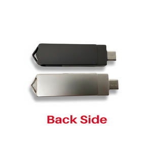 Chiavetta USB Personalizzata in Metallo Girevole Tipo C per Computer e Cellulari 2-in-1 USB 2.0 3.0 Impermeabile OTG - Product Image 6