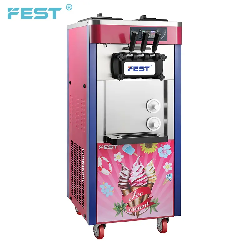 22L/H üç tatlar ticari dondurma makinesi commercual dondurma yapma makinesi ev dondurma yapma makinesi