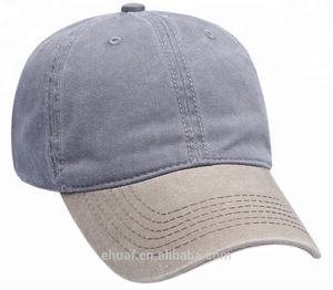 100% القطن تشينو حك أعلى جودة الثقيلة حجر غسلها مشبك معدني إغلاق قبعة بيسبول - Product Image 6