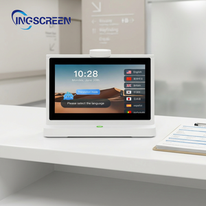 เครื่องแปลภาษาอัจฉริยะ INGSCREEN จอแสดงผลคู่ พร้อมวิดีโอคอลและผู้ช่วย AI สำหรับการเจรจาข้ามพรมแดนและการ<span class=keywords><strong>ท</strong></span>่องเ<span class=keywords><strong>ท</strong></span>ี่ยว - Product Image 1