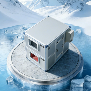 Système de ventilation à récupération d'énergie ERV avec pompe à chaleur pour une <span class=keywords><strong>climatisation</strong></span> à haut rendement <span class=keywords><strong>dans</strong></span> les villas et les appartements - Product Image 3