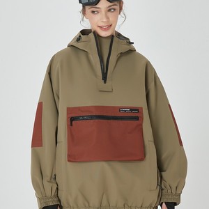 Vestes <span class=keywords><strong>de</strong></span> <span class=keywords><strong>ski</strong></span> d'hiver pour femmes et hommes, à capuche, avec fermeture éclair, imperméables, coupe-vent, en duvet, pour le <span class=keywords><strong>ski</strong></span> et le snowboard, pour les sports d'hiver professionnels - Product Image 2