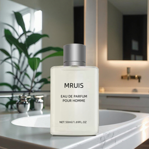 Mruis - Colonia en Spray Corporal para <span class=keywords><strong>Hombre</strong></span>, 50 ml, Aroma Sofisticado y Seductor, Pour Homme, Eau de Parfum, <span class=keywords><strong>Perfume</strong></span> Ecológico para Citas - Product Image 5