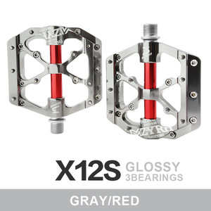 Pédales de <span class=keywords><strong>vélo</strong></span> en aluminium léger et brillant personnalisées pour VTT, BMX et vélos de route - Étanches et anti-poussière pour une construction monobloc - Product Image 4