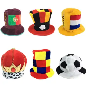 Шапки для Хэллоуина для фанатов на день рождения, карнавал, баскетбольная шапка для выступлений, клоуна, маскарада, футбола, пивной вечеринки, шапка с несколькими углами, флаг