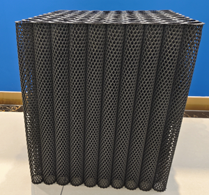 Filtre biologique à écoulement lent Bio Block 50mm HDPE Noir pour aquarium, <span class=keywords><strong>filtration</strong></span> des poissons, 1 an, 50x50x50cm, 300m2/m3 d'aire <span class=keywords><strong>de</strong></span> surface - Product Image 4