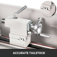 Tour à bois manuel CNC mini 220 750 pour usine, machine à métaux