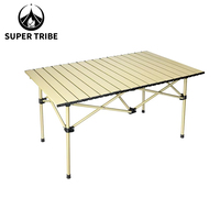 Table et chaises pliantes d'extérieur, meubles de camping portables pour la cuisine, le pique-nique, le barbecue