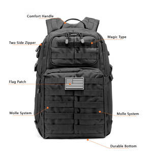 Custom Multi-color Mochila Softback Hiking Outdoor Sport Travel <b>45l</b> Molle Laser Cut Trekking Tactical Range <b>Backpack</b> - Product Image 3