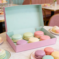Boîtes à biscuits personnalisées avec logo, design de biscuits, personnalisation de la boulangerie, emballage