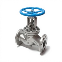 Vanne d'arrêt manuelle industrielle haute température pour pipeline J41W-16HC DN80, en acier inoxydable HC276, à brides