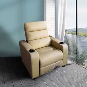 Silla de masaje inteligente de cuero blanco, silla reclinable de masaje eléctrico, silla de ruedas, silla inteligente