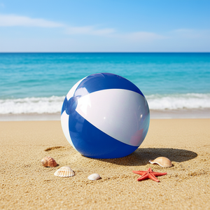 Pelota de Playa Inflable de PVC Grande, Unisex, Personalizable <span class=keywords><strong>con</strong></span> Logotipo, para Juegos Infantiles y Piscinas de Pelotas - Product Image 1
