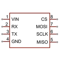 Módulo de sensor de giroscopio de 6 ejes G356, ICM-45686 + M0 MCU, UART/SPI de alta velocidad 5M Baud para concursos de diseño electrónico