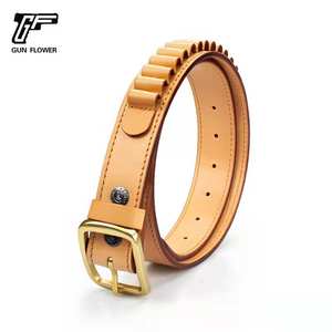 GUNFLOWER – ceintures réglables en cuir pour <span class=keywords><strong>cartouches</strong></span> de munitions, <span class=keywords><strong>16</strong></span> jauges, ceinture Bandolier - Product Image 2
