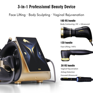 Produits Tendances 2026 – Équipement de Beauté Hifu 22D Max de Haute Qualité avec Double Poignée pour Lifting et Raffermissement de la Peau, et Brosse Nettoyante Visage - Product Image 2