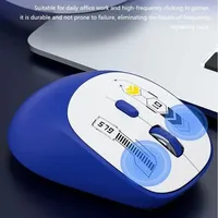 Mouse Gaming Nirkabel Dual Mode Isi Ulang Tipe-C  Mouse Klik Senyap Baterai Ultra Tahan Lama Mouse Nirkabel 2.4G Komputer