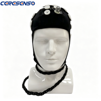 Casque multimodal CERESENSO hybride FNIRS EEG pour la spectroscopie infrarouge proche fonctionnelle du cerveau et la recherche en BCI, études cérébrales