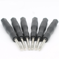 Obeng Torx Mini Presisi T5 T6 T8 T10 dengan Gagang Plastik