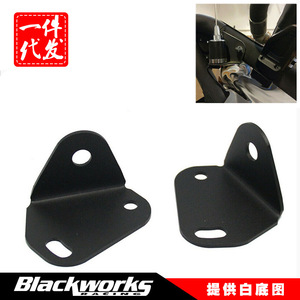 <b>Black</b> Works Racing Antenna Mounting <b>Bracket</b> 8.5cm Steel For Can Am Maverick X3 2017-2019 Rear Flagpole - Product Image 5