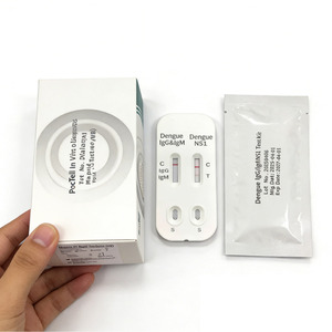 Solución Integral para la Detección de la Fiebre del <span class=keywords><strong>Dengue</strong></span>, Detección Simultánea de Antígeno <span class=keywords><strong>NS1</strong></span> y Anticuerpos IgG/IgM, Procedimiento de 15 Minutos - Product Image 1