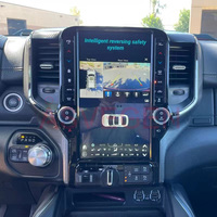 13.6 Inch Android 13 Car Radio DVD Stereo Player for for Dodge Ram 2019-2022 With GPS Navigation Dashboard