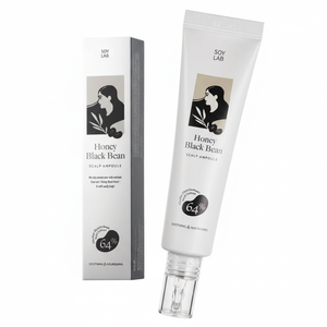 [SOY LAB] ออร์แกนิค ฮันนี่ แบล็คบีน สกัลป์ แอมพูล เอสเซนส์ บำรุงหนังศีรษะ พร้อมคุณสมบัติปลอบประโลมและบำรุงเส้นผม ให้ผมนุ่มลื่น สดชื่น - Product Image 2