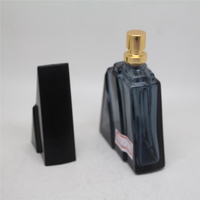 50ml vide de Haute qualité tricycle de luxe cosmétique récipient en verre avec pompe
