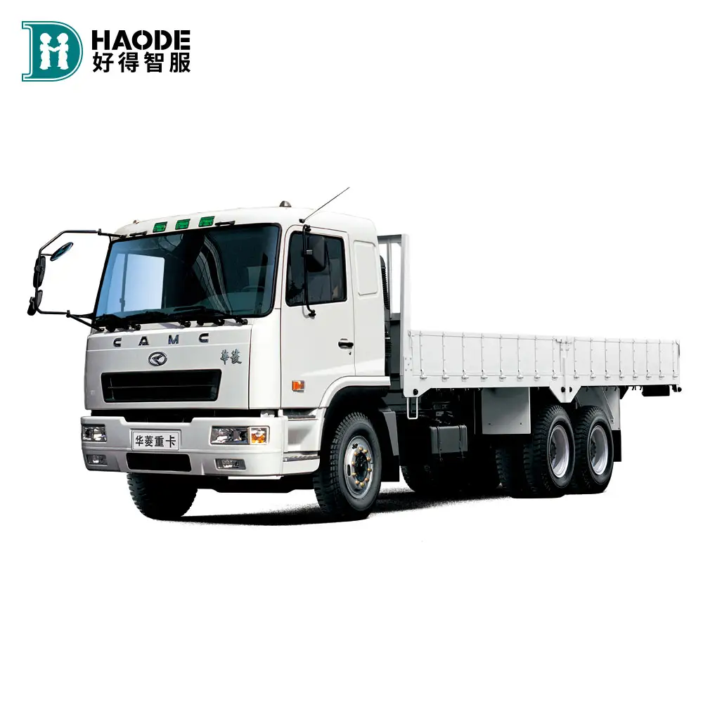HAODE 12500 KG heavy truck 270-430 Hp 6x4 Cargo Van Trucks Camion De Carga