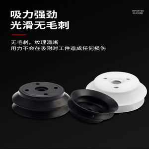 Ventouse à vide Pfg-80, filetage interne de 19,05 mm, composant pneumatique, joint en caoutchouc NBR - Product Image 3