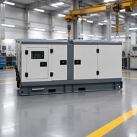 Générateur diesel silencieux 176 kW 220 kVA, démarrage automatique, télécommande, refroidissement par eau, moteur Ricardo, unité d'alimentation industrielle ATS 50/60 Hz