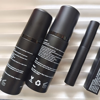 Shampoo pour cils en gros pour extensions de cils, nettoyant liquide végétalien, emballage et logo personnalisés, flacon brosse nude pour shampooing cils