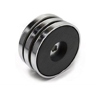 Aimant à base de ferrite en céramique C8 de différentes tailles anticorrosion chromé permanent RB30 RB40 RB50 RB60 RB70 RB80 RB90
