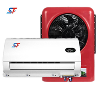 Climatiseur de stationnement électrique 12V/24V pour camion, climatiseur de stationnement électrique pour camion, refroidisseur de stationnement pour camion