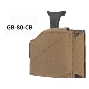Sabuk <span class=keywords><strong>MOLLE</strong></span> portabel multi-adaptor, Sarung nilon taktis Universal kamuflase cepat menggambar, aksesori berburu - Product Image 2