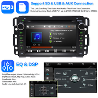Lecteur DVD CarPlay, autoradio pour Chevrolet Silverado GMC Sierra Tahoe Yukon Suburban, écran tactile