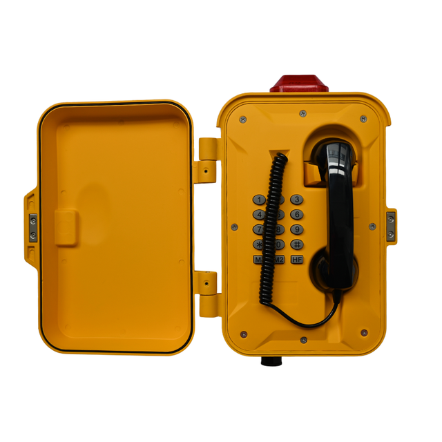 Wall Waterproof Analogue Emergencies Army Ruggedised Emergency Phone GSM emergency Phone Blue Box For Roadside