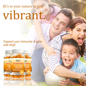 थोक विटामिन सी गुम्मस 60 पीसी/100 मिलीग्राम डी 3 जस्ता कोलेजन प्रतिरक्षा एंटीऑक्सिडेंट पूरक - Product Image 5