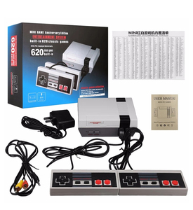 Console di Gioco Retrò 8bit Mini Game Edizione Anniversario, 620 Giochi Classici, Uscita AV TV, Console per Nintend <span class=keywords><strong>N</strong></span> E <span class=keywords><strong>S</strong></span> - Product Image 1