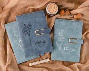 Regalos <span class=keywords><strong>para</strong></span> <span class=keywords><strong>el</strong></span> Día del <span class=keywords><strong>Maestro</strong></span>, Regreso a Clases y Damas de Honor, <span class=keywords><strong>Cuaderno</strong></span> de Cuero PU Personalizado con Impresión Personalizada - Product Image 3