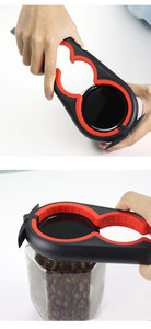 Ouvre-bocal multifonction 4-en-1 en plastique avec poignée souple, kit d'ouvre-bouteilles personnalisable, ouvre-bouteilles de bière pour mains faibles - Product Image 6