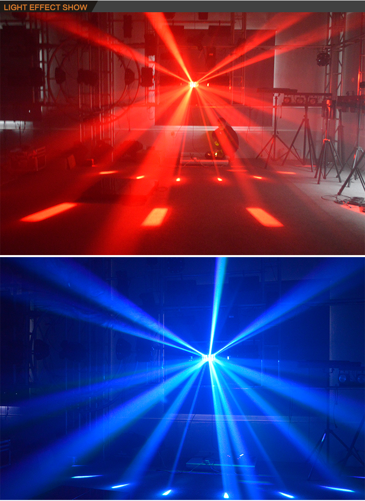 マースライトダービーライト10WLED RGBW4in1ミニLED DJダービー