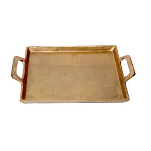 Bandeja redondeada para servir alimentos y bebidas Bandeja de metal de aluminio hecha a medida para el almacenamiento y la organización del hogar Bandeja de alimentos - Product Image 5