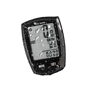 Chronomètre étanche, <span class=keywords><strong>compteur</strong></span> LCD sans fil, odomètre chinois et anglais, cyclisme robuste, avec intégré - Product Image 1
