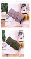 Ocean Star Dompet Panjang Wanita Dompet Clutch Kulit Pu Tahan Air Ritsleting Kancing Penutup Berkualitas Unggul Lembut Bentuk Persegi Panjang