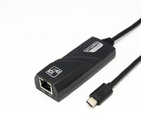 Vente en gros Convertisseur USB C vers Ethernet haute vitesse Adaptateur type C vers RJ45 pour ordinateur portable, tablette et téléphone intelligent