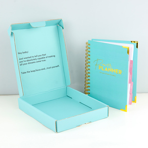 Etiqueta privada personalizada Nota A5 Sin fecha Espiral Diario Semanal Entrenamiento Diario Planificador Agenda - Product Image 1