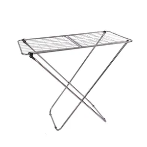 Indoor Outdoor Metal Laundry Clothes Dryer Laundry Rack Clothes Drying Stainless Steel Clothes Hanger Stand Drying Rack