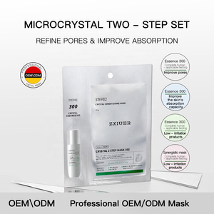 ZXIUER OEM spons kelas medis 2 langkah fungsional masker wajah 300 Niacinamide asam Hyaluronic yg canggih - Product Image 2